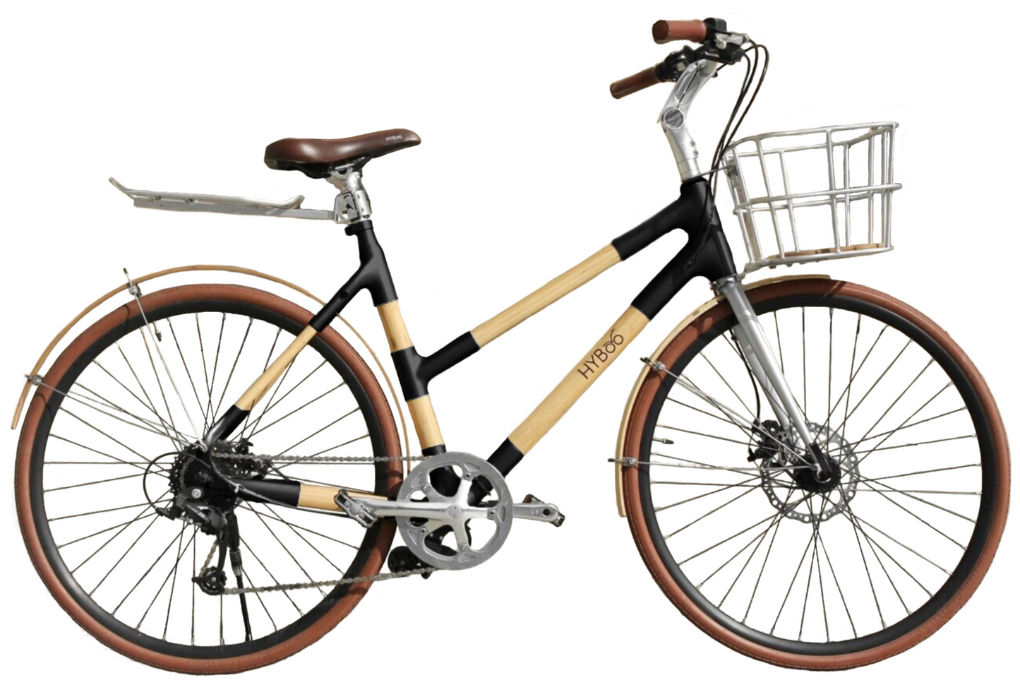 Vélo en Bambou de chez Hyboo - Comfort noir
